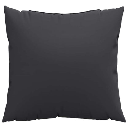 Cuscini per Divano 4 pz Neri 60x60 cm in Tessuto
