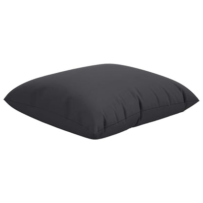 Cuscini per Divano 4 pz Neri 60x60 cm in Tessuto