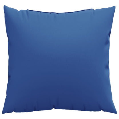 Cuscini per Divano 4 pz Blu Reale 60x60 cm in Tessuto | homemem39