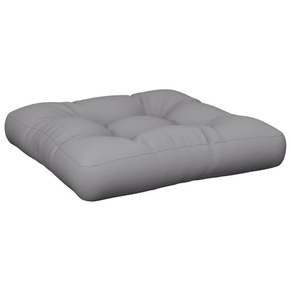 Cuscino per Pallet Grigio 50x50x12 cm in Tessuto | homemem39