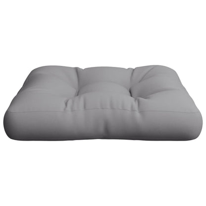 Cuscino per Pallet Grigio 50x50x12 cm in Tessuto | homemem39