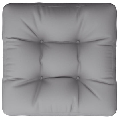 Cuscino per Pallet Grigio 50x50x12 cm in Tessuto | homemem39