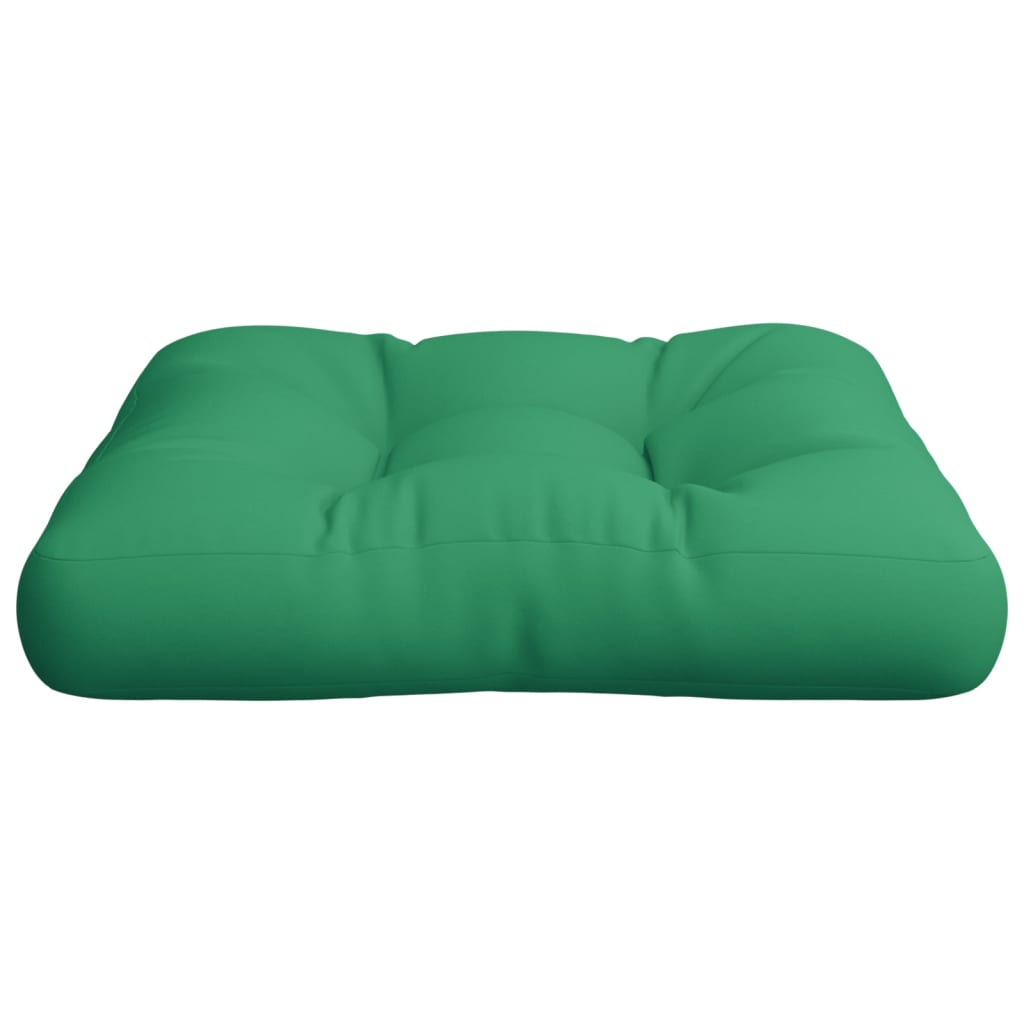 Cuscino per Pallet Verde 50x50x12 cm in Tessuto | homemem39