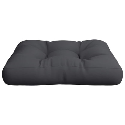 Cuscino per Pallet Nero 50x50x12 cm in Tessuto | homemem39