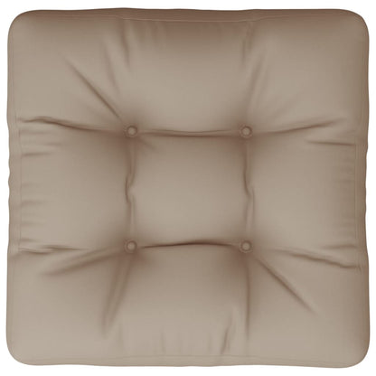 Cuscino per Pallet Tortora 50x50x12 cm in Tessuto | homemem39
