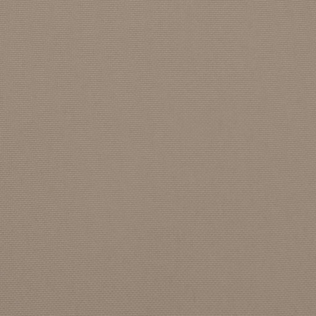Cuscino per Pallet Tortora 50x50x12 cm in Tessuto | homemem39