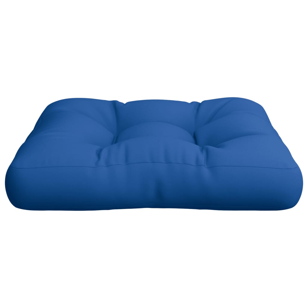 Cuscino per Pallet Blu Reale 50x50x12 cm in Tessuto | homemem39