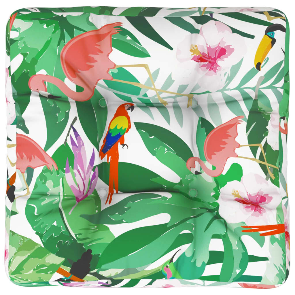 Cuscino per Pallet Multicolore 50x50x12 cm in Tessuto | homemem39