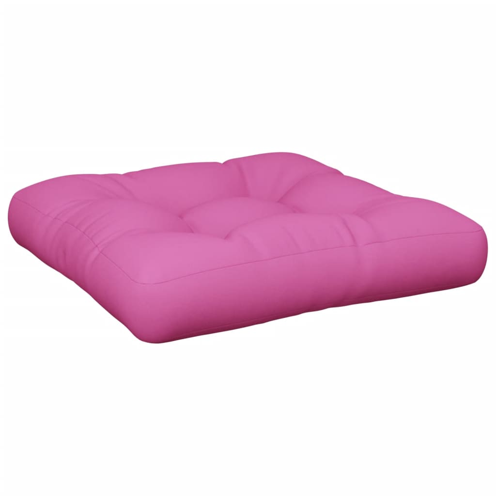 Cuscino per Pallet Rosa 50x50x12 cm Tessuto | homemem39