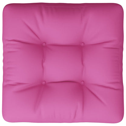 Cuscino per Pallet Rosa 50x50x12 cm Tessuto