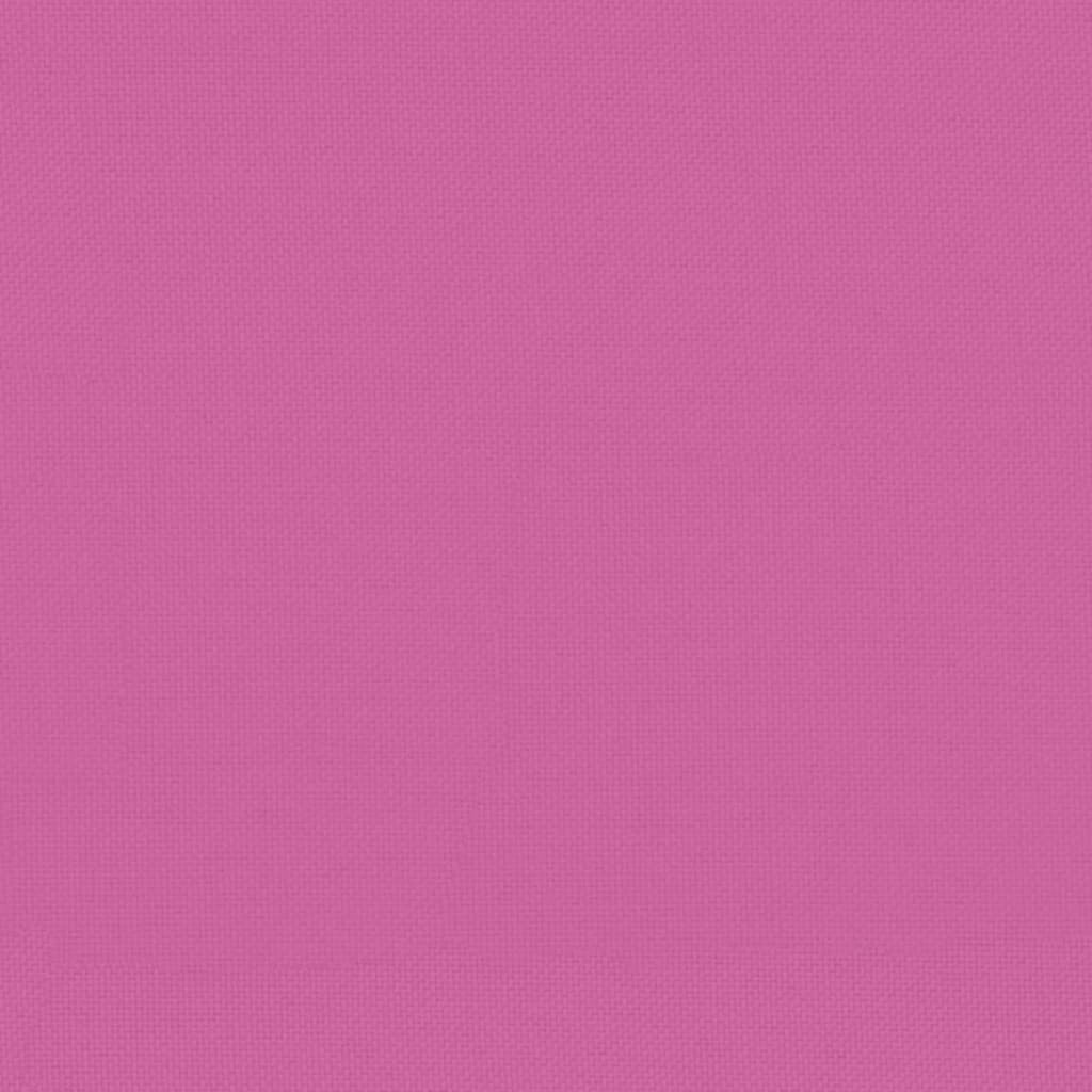 Cuscino per Pallet Rosa 50x50x12 cm Tessuto
