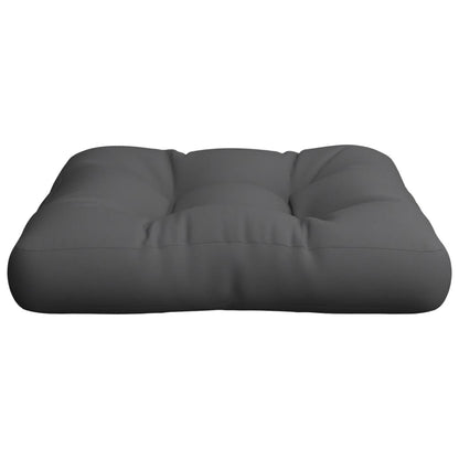 Cuscino per Pallet Antracite 60x60x12 cm in Tessuto | homemem39