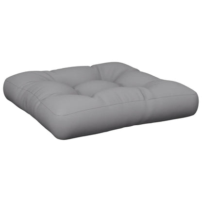 Cuscino per Pallet Grigio 60x60x12 cm in Tessuto | homemem39