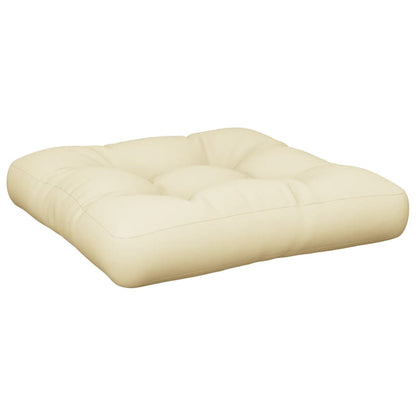 Cuscino per Divano Pallet Crema 60x60x12 cm | homemem39