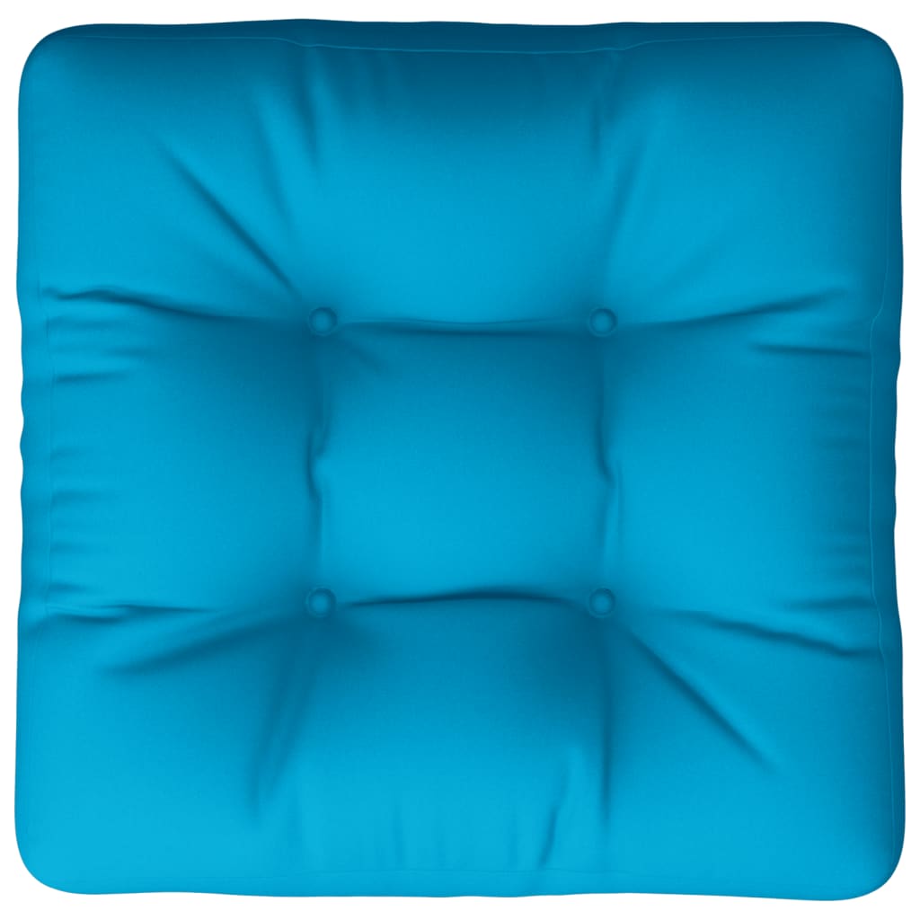 Cuscino per Pallet Blu 60x60x12 cm in Tessuto | homemem39