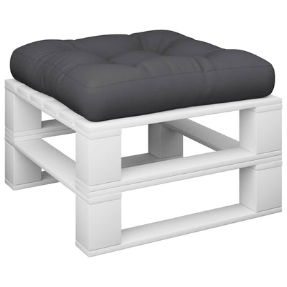 Cuscino per Pallet Nero 60x60x12 cm in Tessuto | homemem39
