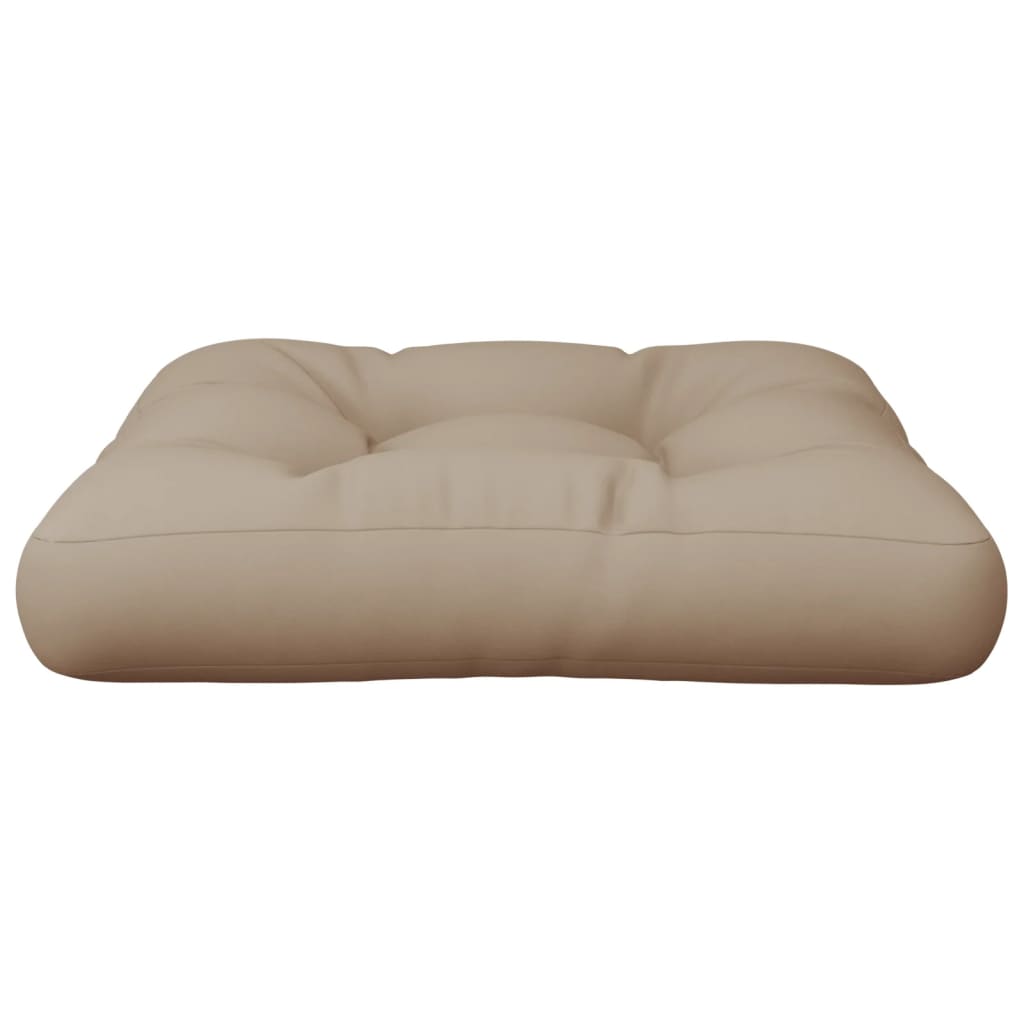 Cuscino per Pallet Tortora 60x60x12 cm in Tessuto