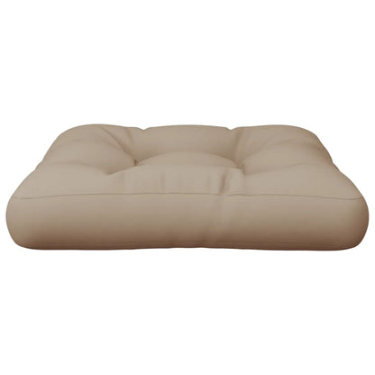 Cuscino per Pallet Tortora 60x60x12 cm in Tessuto
