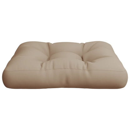 Cuscino per Pallet Tortora 60x60x12 cm in Tessuto | homemem39