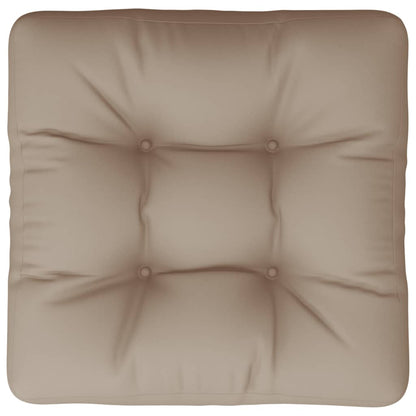 Cuscino per Pallet Tortora 60x60x12 cm in Tessuto