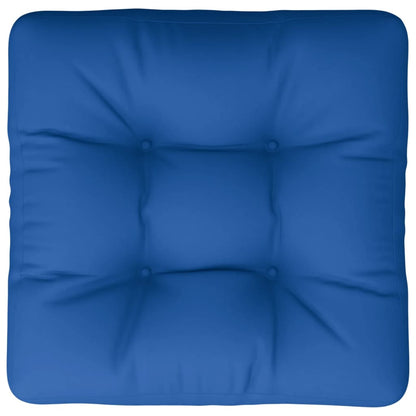 Cuscino per Pallet Blu Reale 60x60x12 cm in Tessuto