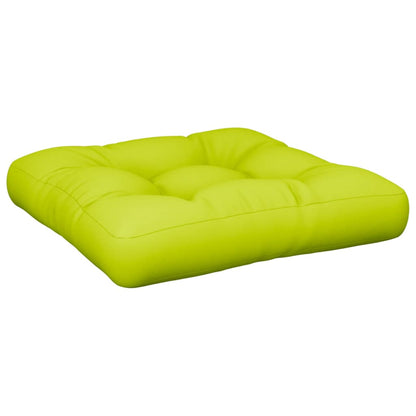 Cuscino per Pallet Verde Brillante 60x60x12 cm in Tessuto | homemem39