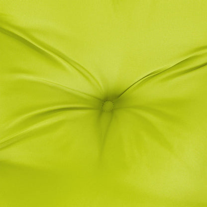Cuscino per Pallet Verde Brillante 60x60x12 cm in Tessuto