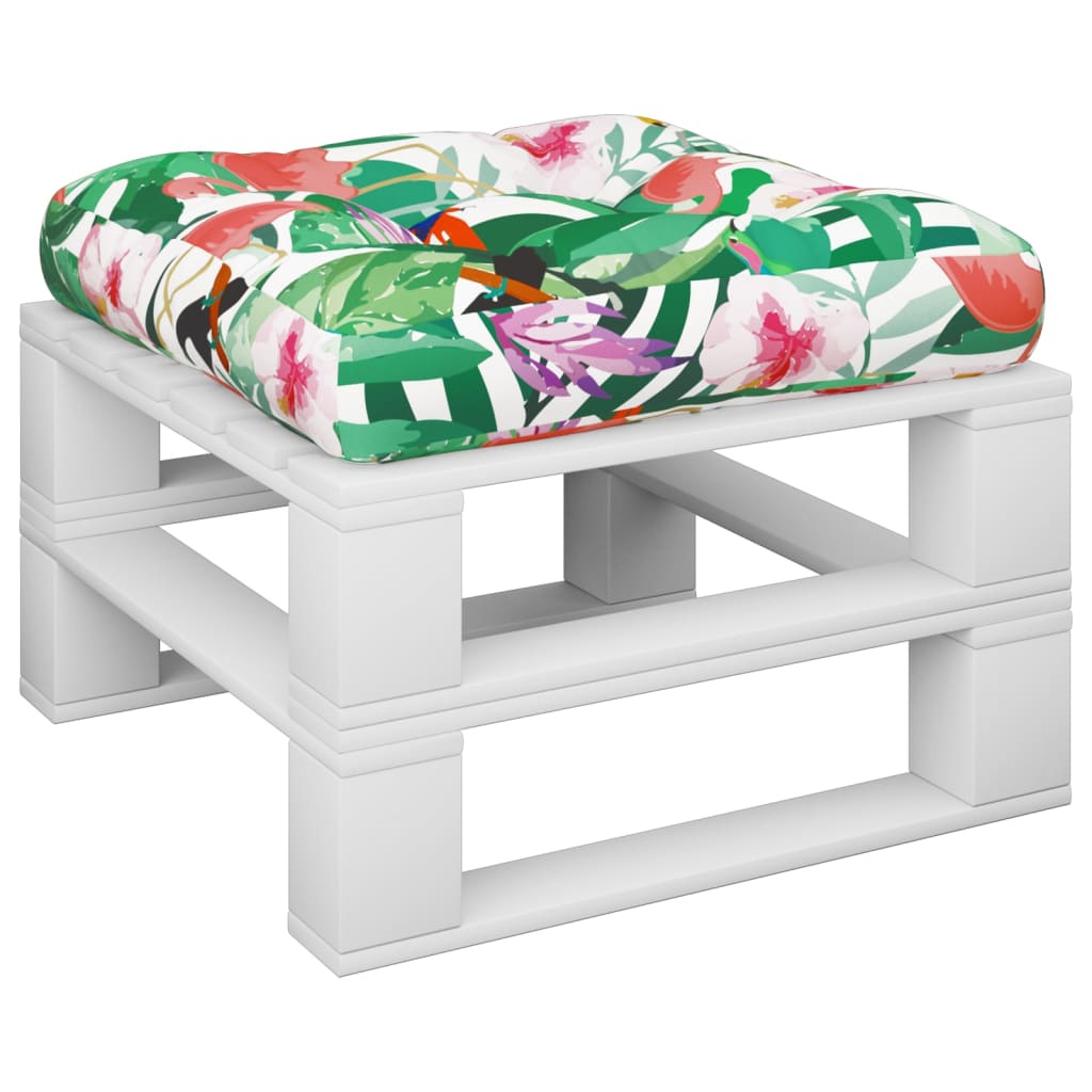 Cuscino per Pallet Multicolore 60x60x12 cm in Tessuto | homemem39