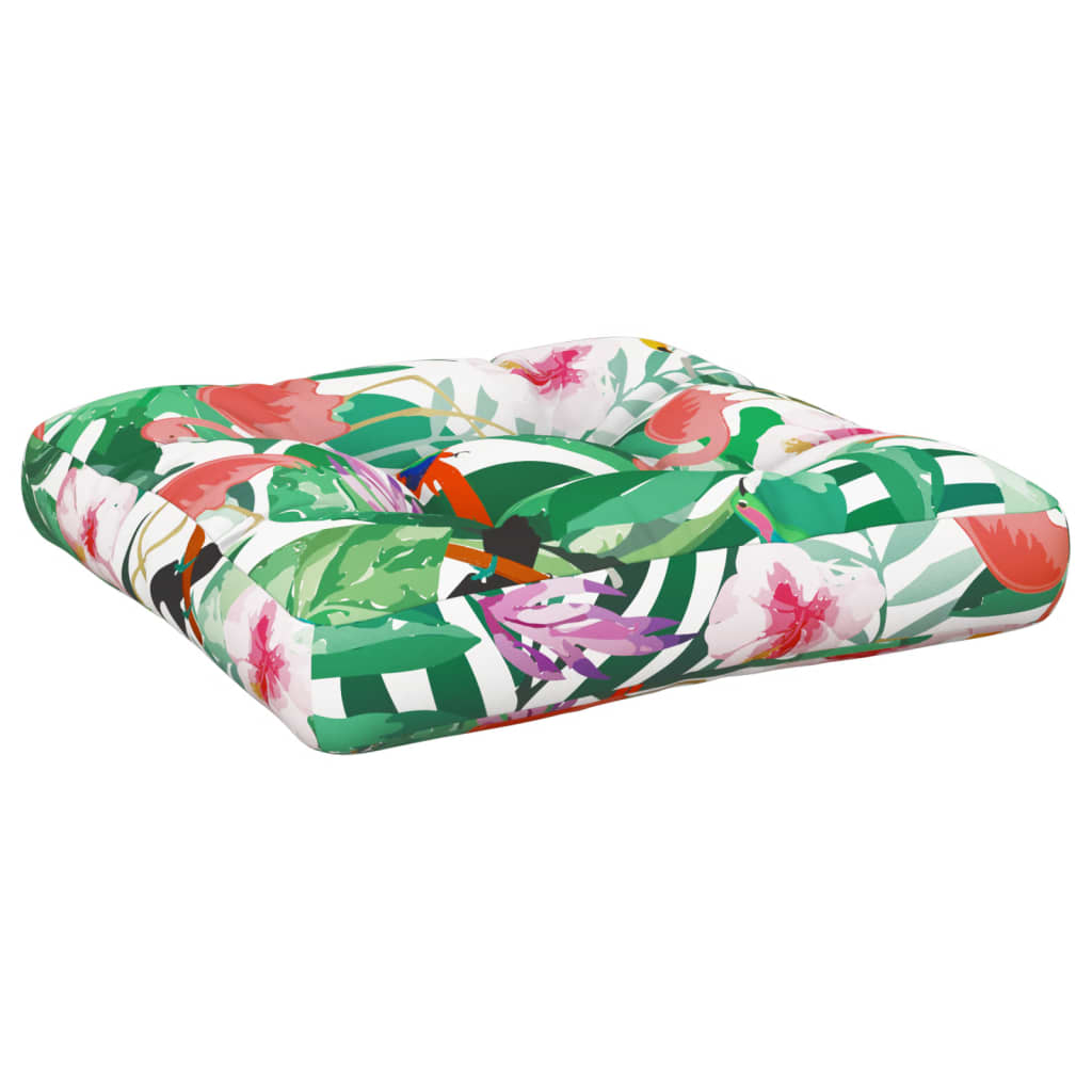 Cuscino per Pallet Multicolore 60x60x12 cm in Tessuto