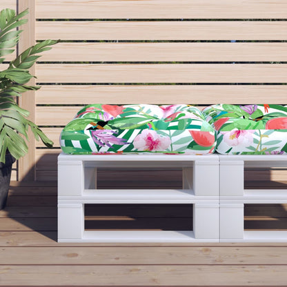Cuscino per Pallet Multicolore 60x60x12 cm in Tessuto | homemem39