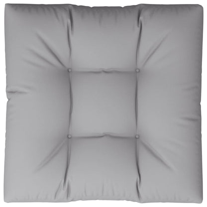 Cuscino per Pallet Grigio 70x70x12 cm in Tessuto | homemem39