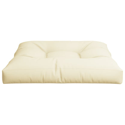 Cuscino per Pallet Crema 70x70x12 cm in Tessuto | homemem39