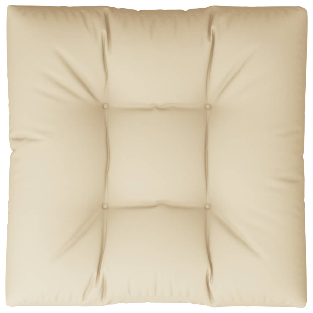 Cuscino per Pallet Beige 70x70x12 cm | homemem39