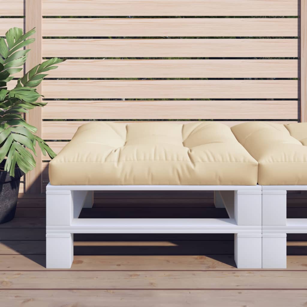 Cuscino per Pallet Beige 70x70x12 cm | homemem39
