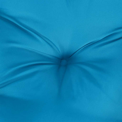 Cuscino per Pallet Blu 70x70x12 cm in Tessuto | homemem39
