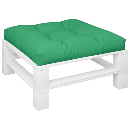Cuscino per Pallet Verde 70x70x12 cm in Tessuto | homemem39