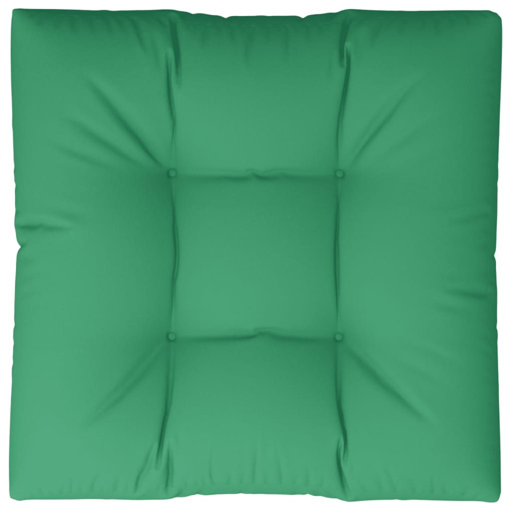Cuscino per Pallet Verde 70x70x12 cm in Tessuto | homemem39