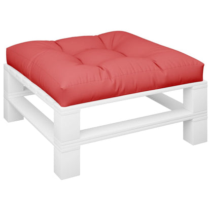 Cuscino per Pallet Rosso 70x70x12 cm in Tessuto | homemem39
