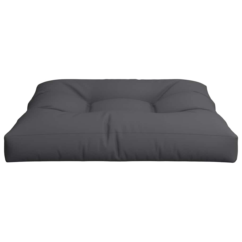 Cuscino per Pallet Nero 70x70x12 cm in Tessuto | homemem39
