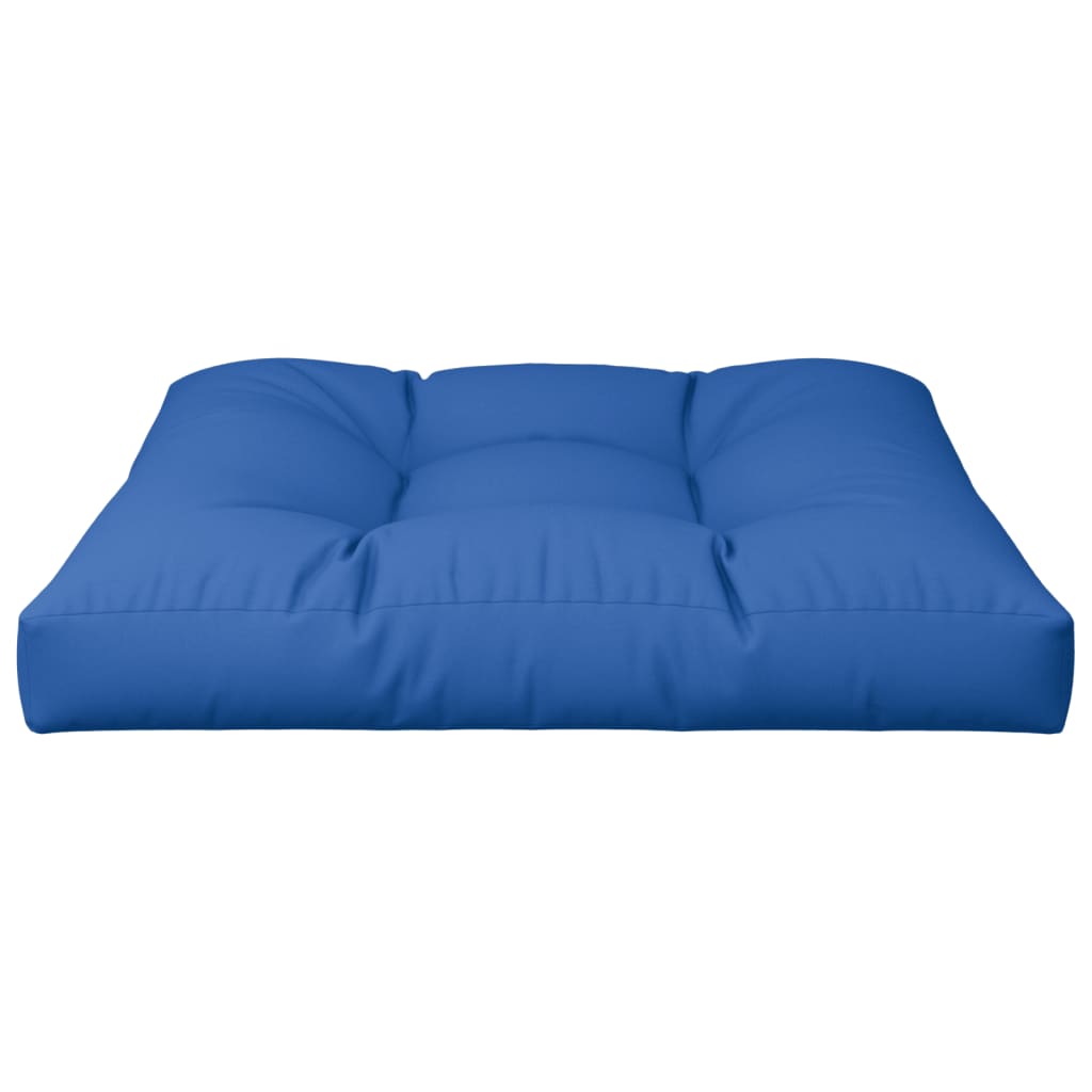 Cuscino per Pallet Blu Reale 70x70x12 cm in Tessuto