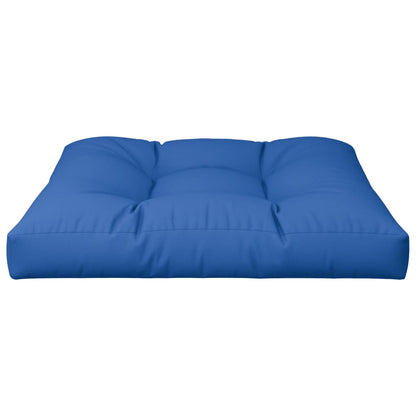 Cuscino per Pallet Blu Reale 70x70x12 cm in Tessuto