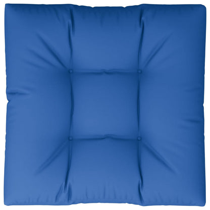 Cuscino per Pallet Blu Reale 70x70x12 cm in Tessuto | homemem39