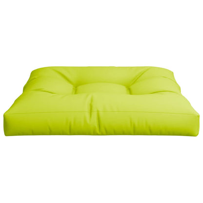 Cuscino per Pallet Verde Brillante 70x70x12 cm in Tessuto | homemem39