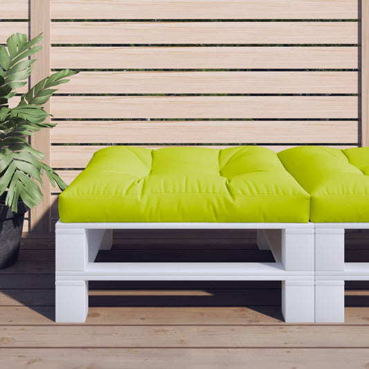 Cuscino per Pallet Verde Brillante in Tessuto