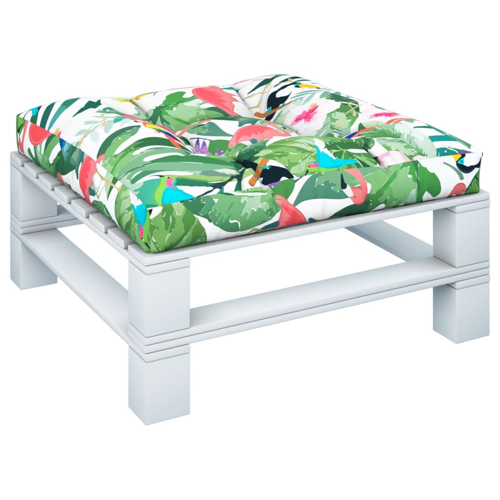 Cuscino per Pallet Multicolore 70x70x12 cm in Tessuto | homemem39