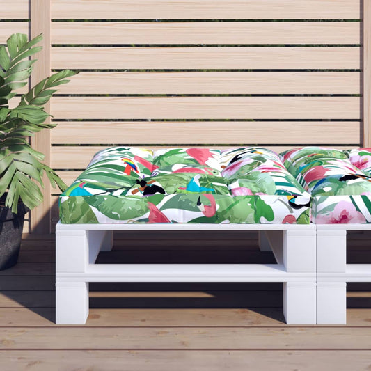 Cuscino per Pallet Multicolore 70x70x12 cm in Tessuto | homemem39