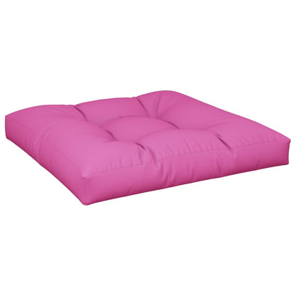 Cuscino per Pallet Rosa 70x70x12 cm in Tessuto