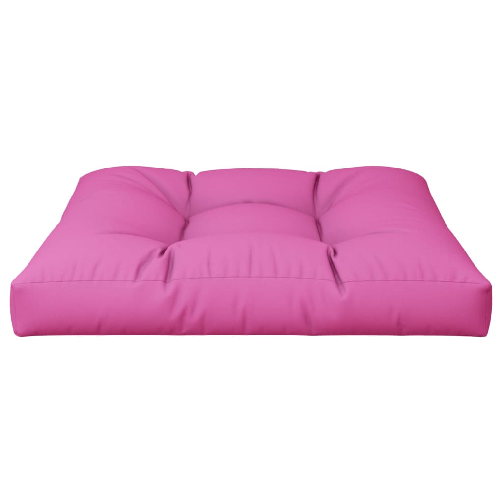 Cuscino per Pallet Rosa 70x70x12 cm in Tessuto | homemem39