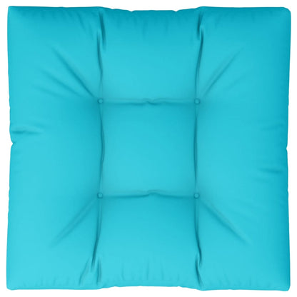 Cuscino per Pallet Turchese 70x70x12 cm Tessuto