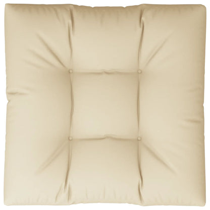 Cuscino per Pallet Beige 80x80x12 cm in Tessuto | homemem39